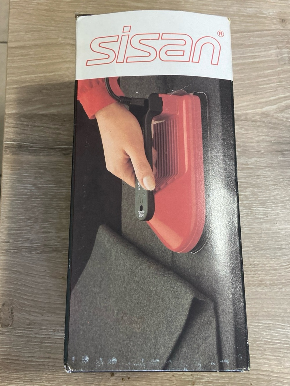 Vintage Sisan French Steam Iron - Travel Iron SI003 New Open Box